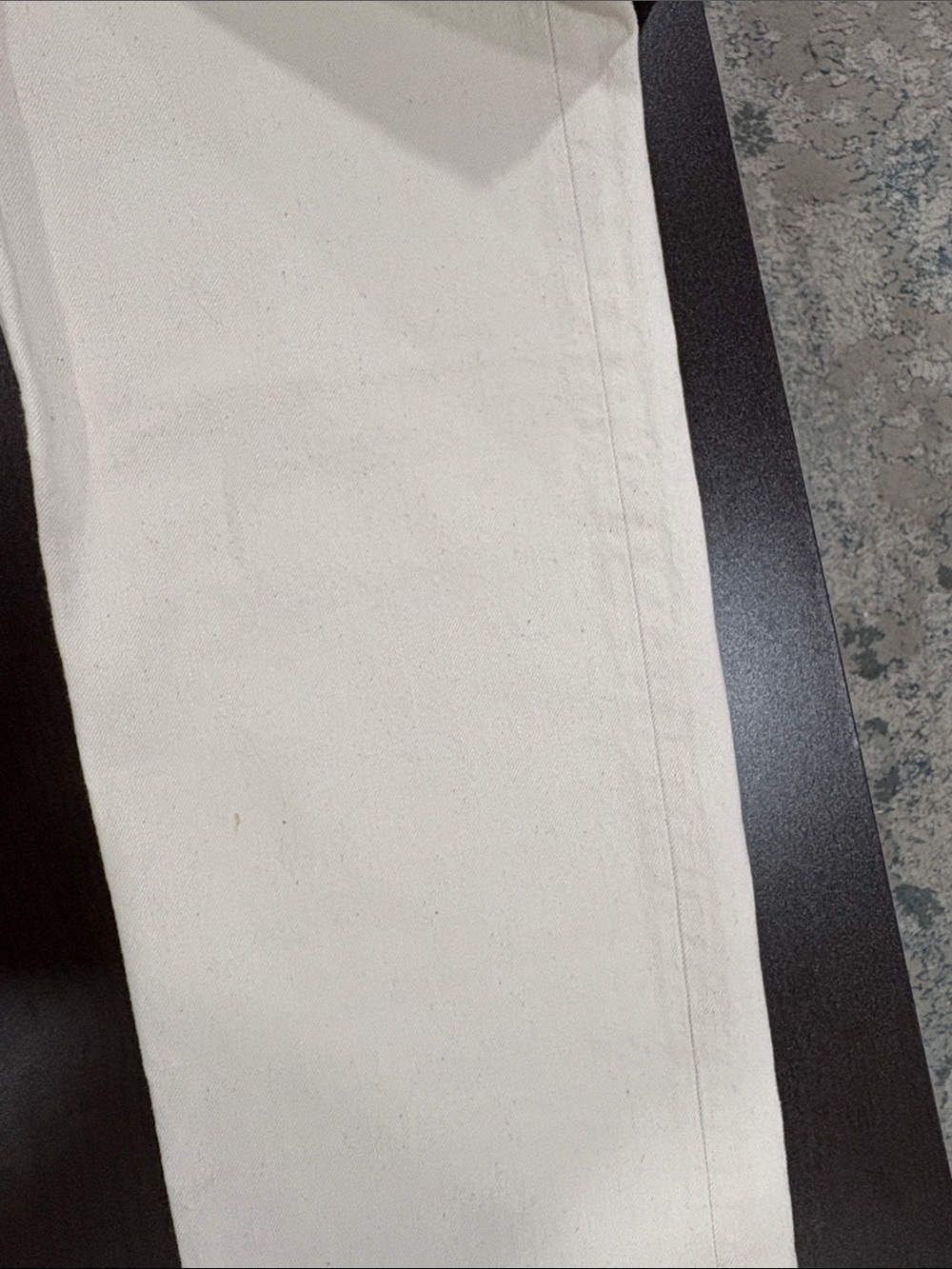 Buck Mason NWT Women’s N008 Off Duty Jean Japanese Seeded Natural Denim Size 23 - Picture 12 of 16